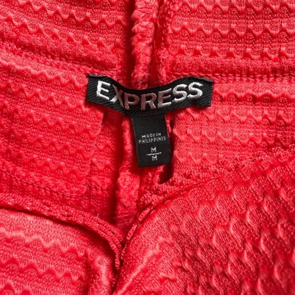 Express Coral Circle Skirt - Picture 4 of 4